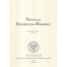 Przegląd Historyczno-Wojskowy, Nr 1 (2023)